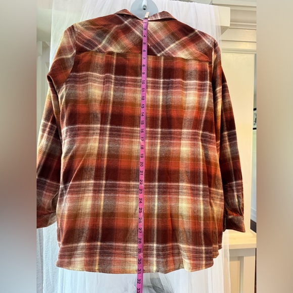 Heavy Flannel Unisex Shirt - Picture 6 of 7